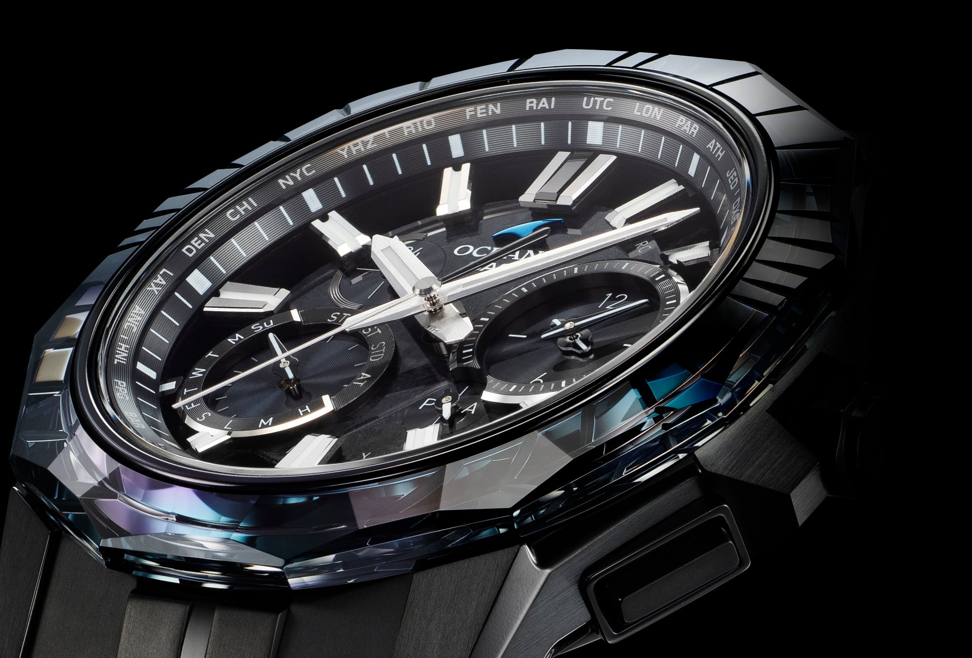 OCW-SG1000CNの江戸切子ベゼルリング画像