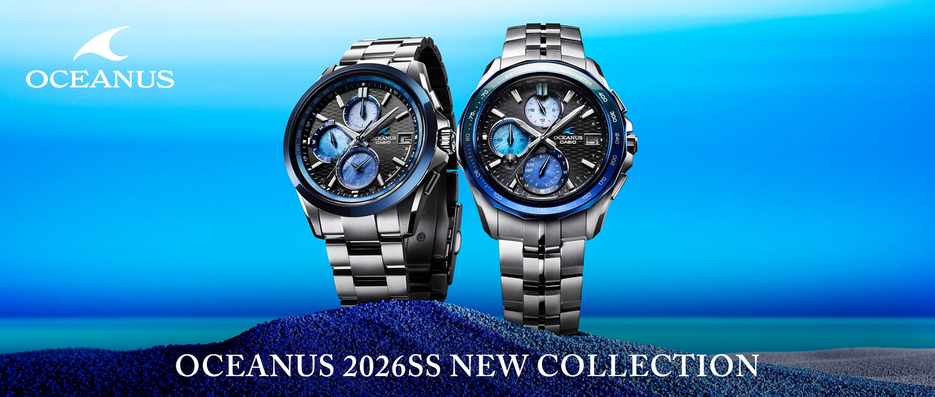 OCEANUS 2026SS NEW COLLECTIONのメインビジュアル