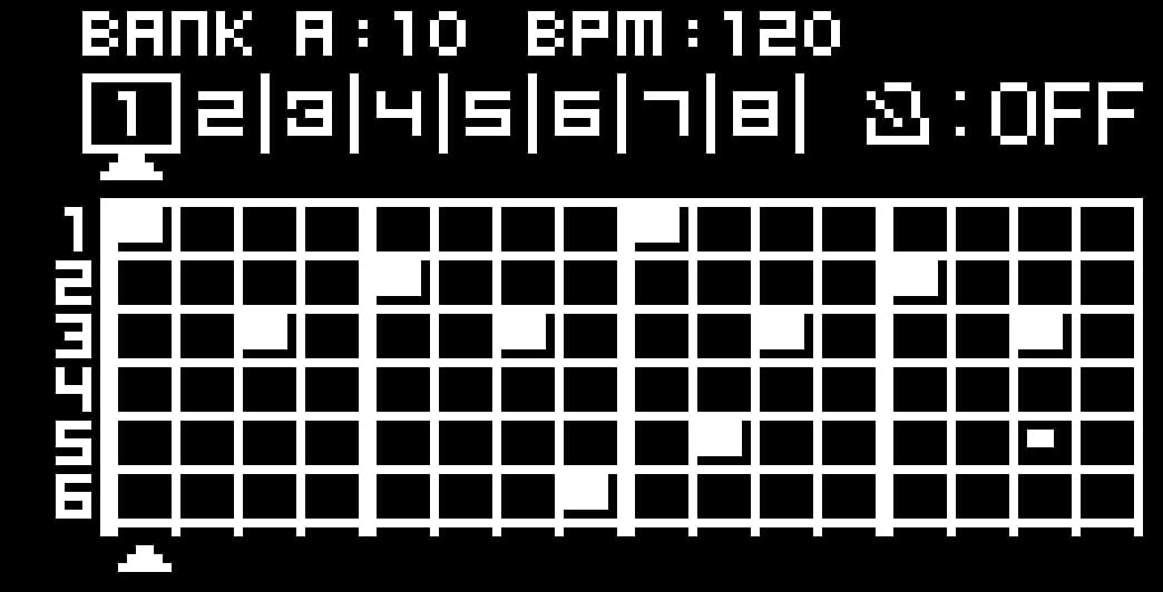 シーケンス機能の画面イメージ