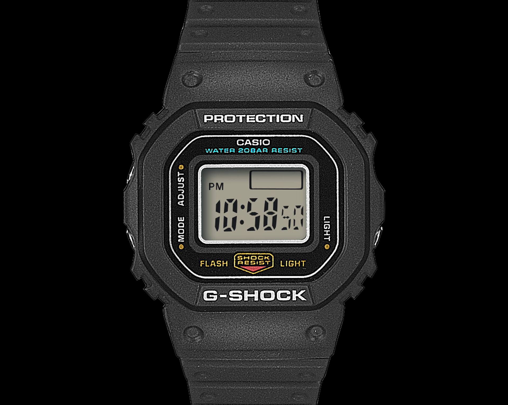 G-SHOCK NANO의 디지털 문자반 사진