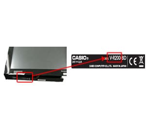 Cash Registers Manuals | CASIO