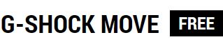 Tipo de letra: G-Shock Move Free