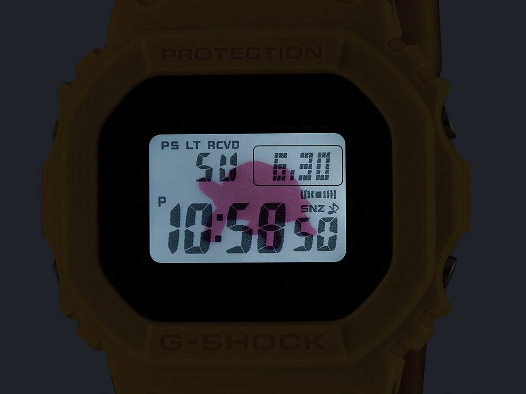 ตัวเรืองแสงโดดเด่น (ไฟพื้นหลัง LED ความสว่างสูงอัตโนมัติเต็มรูปแบบ) สำหรับการดูนาฬิกาในที่มืด