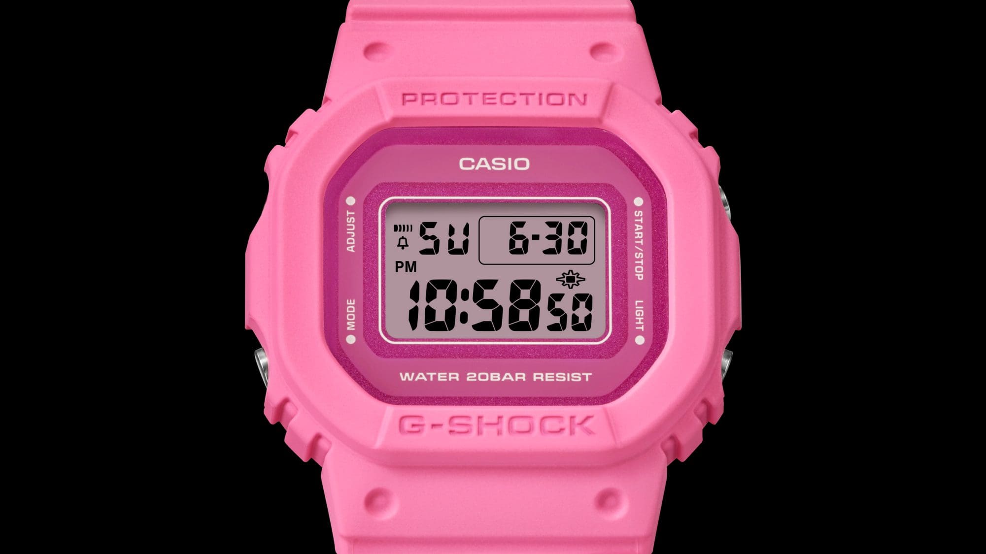 สีชมพูสดใสช่วยเสริมสไตล์อันเรียบง่าย GMD-S5610PP