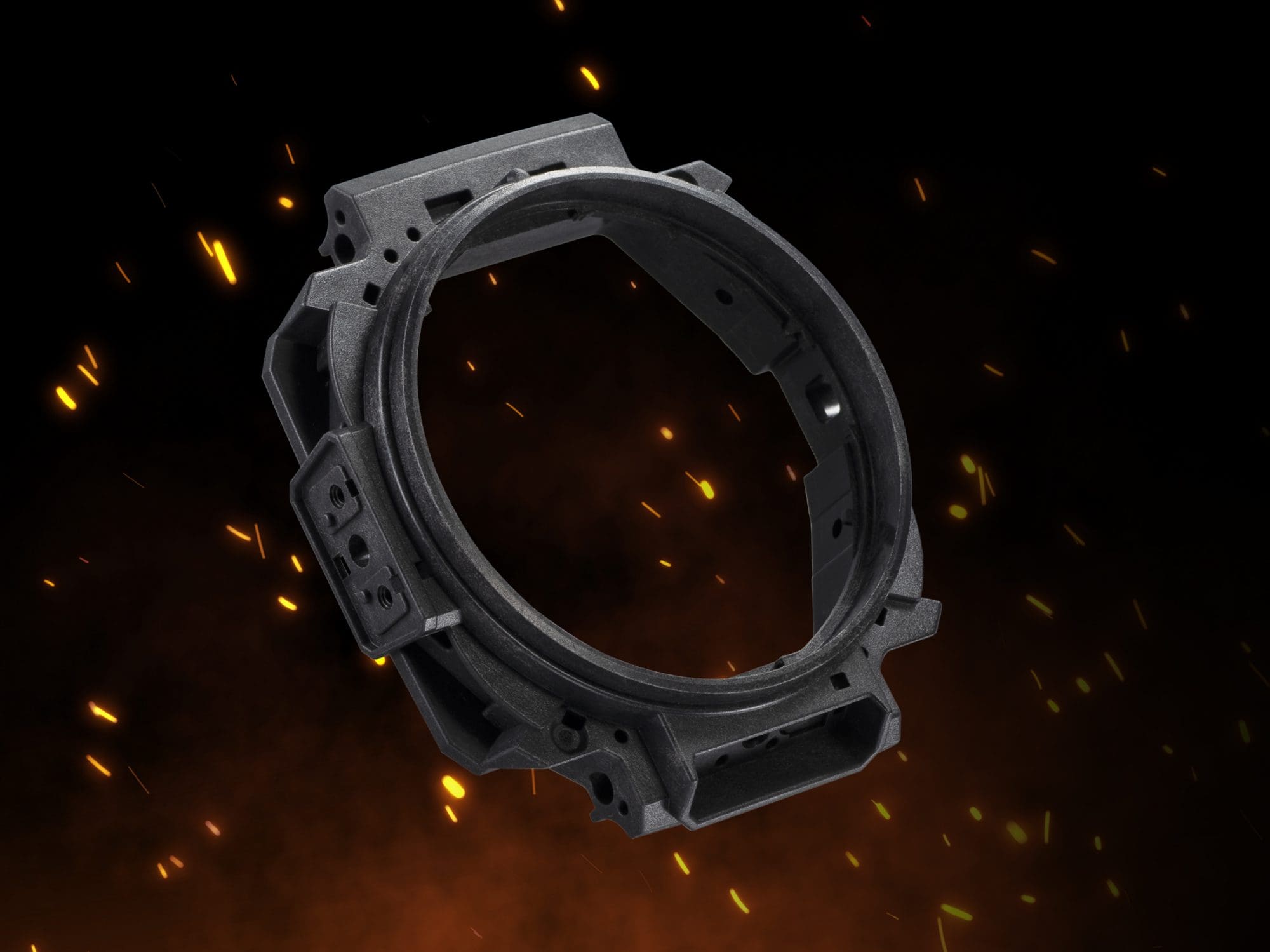 Hình ảnh một chiếc hộp chống cháy